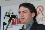Předseda ČRDM Aleš Sedláček zahajuje Bambiriádu 2014 (foto Jiří Majer)