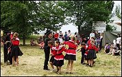 taneční vystoupení na Bambiriádě v Ml. Boleslavi v roce 2000
