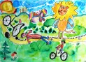 I. stupeň, 2. místo, autor: Anna Plášilová, 8 let, DDM Jižní Město, Praha 4