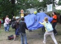 Prezentace Junáka - svazu skautů a skautek ČR (foto: Anna Krýslová)