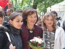 Paní Livie Klausová, manželka prezidenta republiky (foto: Anna Krýslová) 