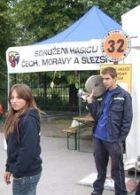 Prezentace Sdružení hasičů Čech, Moravy a Slezska na Bambiriádě 2009 (foto: Anna Krýslová)