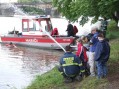 Na Bambiriádě 2009 nechyběla ani výuka hasení požárů 